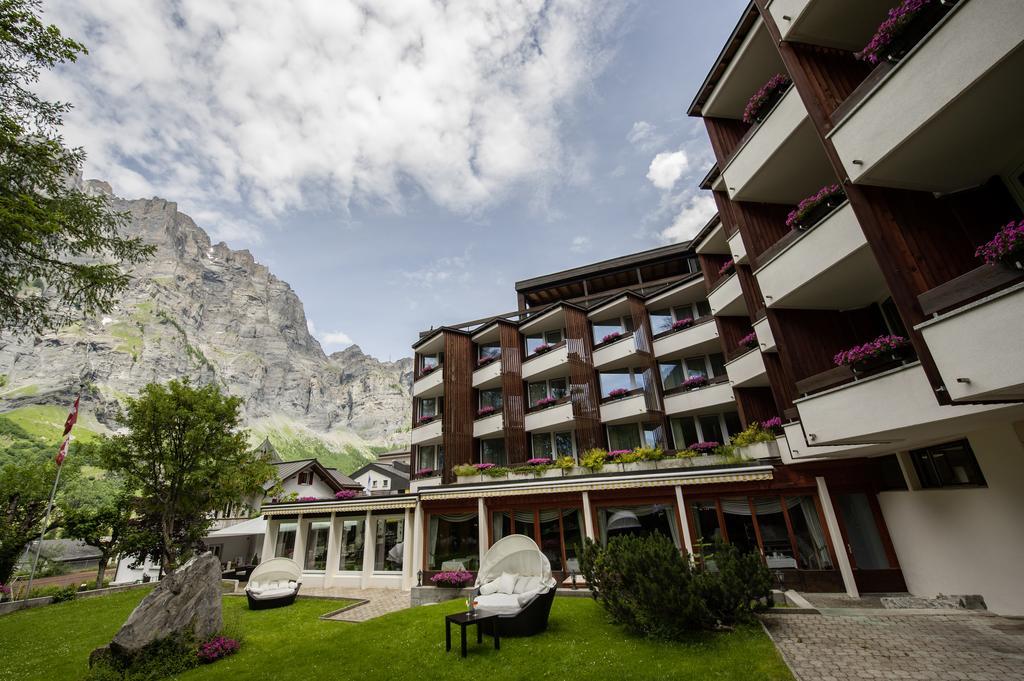 Hotel Quellenhof Leukerbad Exterior photo