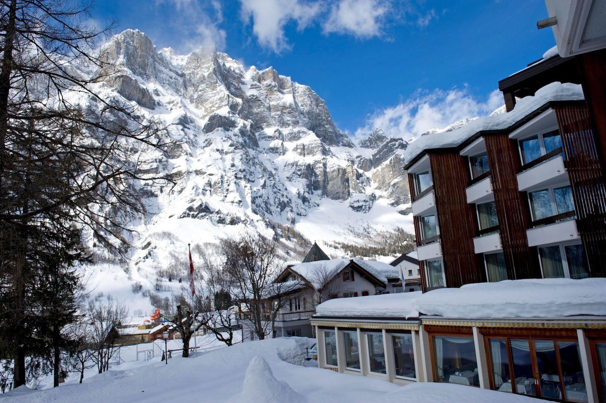 Hotel Quellenhof Leukerbad Exterior photo